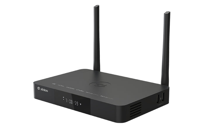 zidoo Z9X PRO 4K HDR 媒体播放器，4K Android 电视盒，Android 11 操作系统，RTD1619BPD 四核 64 位处理器 4G+32G，VS10 图像质量