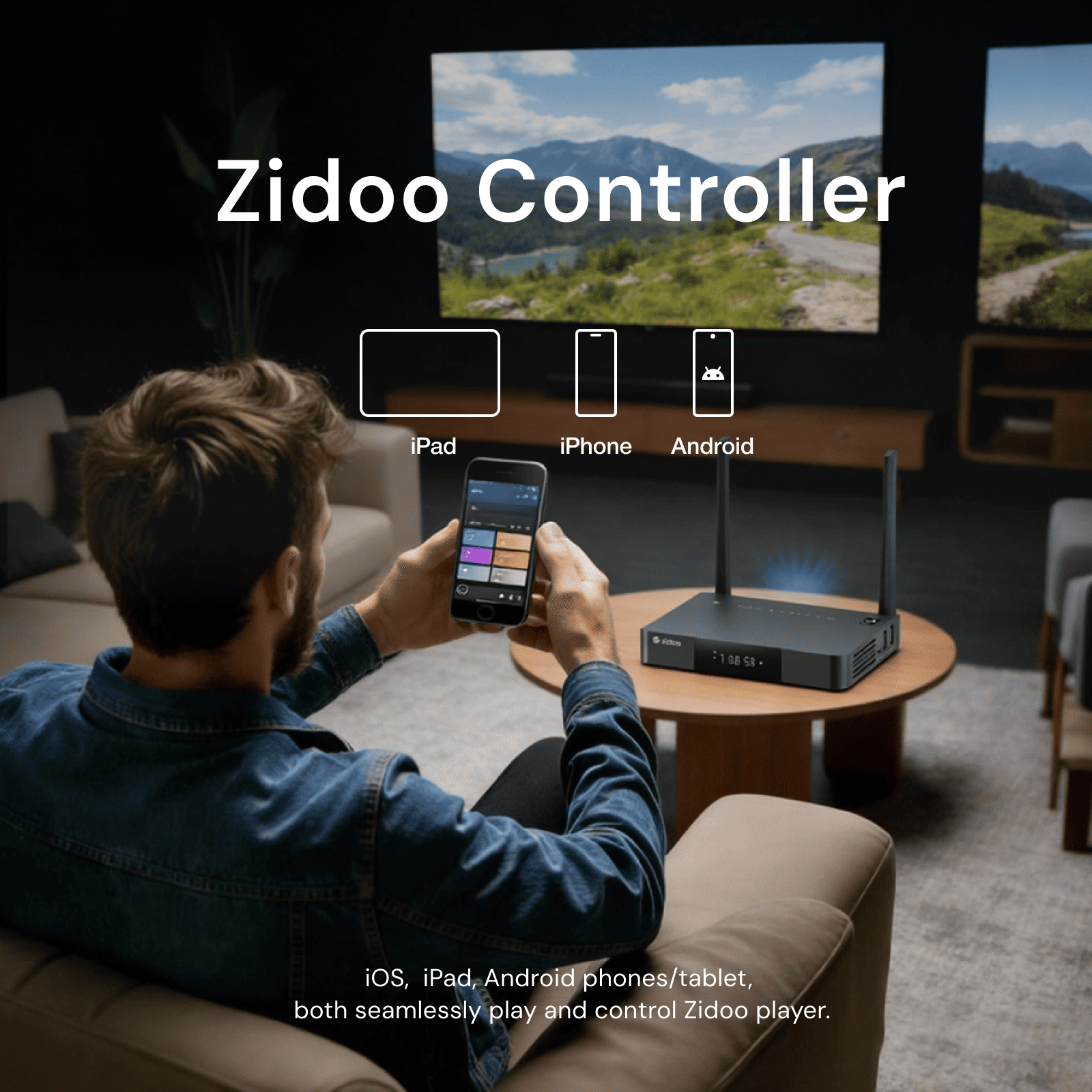 zidoo Z9X 8K- 8K HDR Media Player, Android 11 OS, Amlogic S928X-K