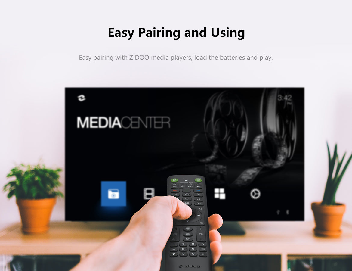 Mando A Distancia De Repuesto Para Zidoo Z1000pro, Z9x Y Z10 Pro - Control Infrarrojo Sin Necesidad De Emparejamiento